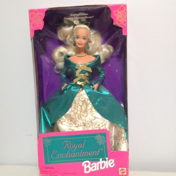 Barbie Royal Enchantment Evening Elegance Series Limited Edition 1995 - Picture 1 of 7